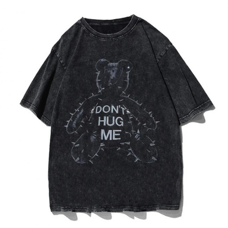 Gothic wing print men's t-shirt streetwear - photo 17 | Everyday Avenue