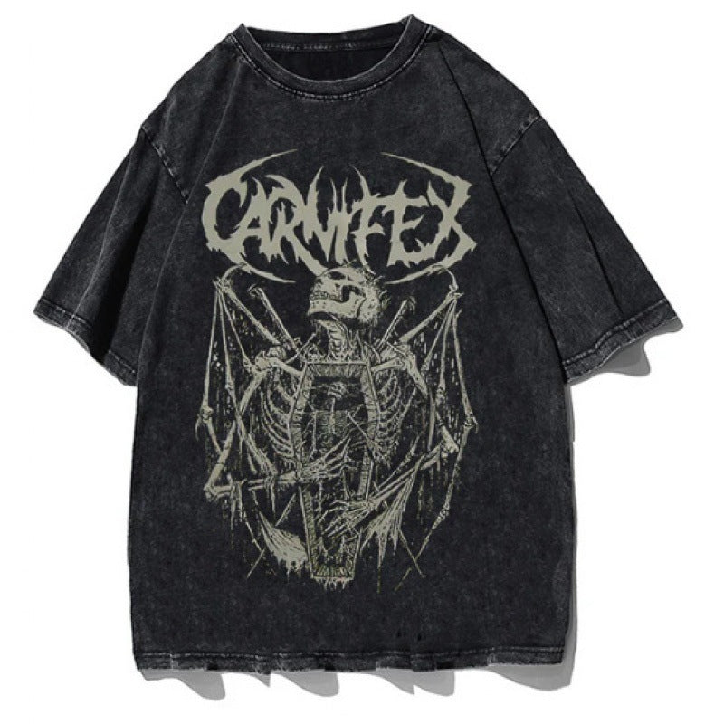 Gothic wing print men's t-shirt streetwear - photo 50 | Everyday Avenue