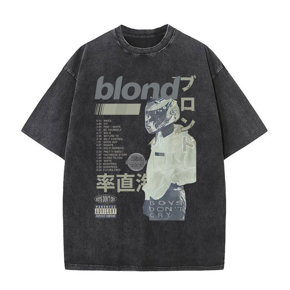 Vintage graphic oversized cotton t-shirt streetwear - photo 9 | Everyday Avenue